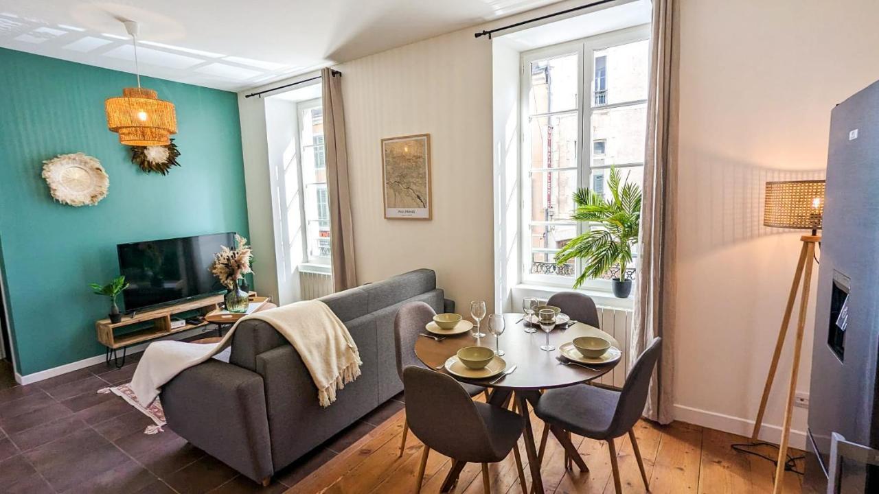 Cosy Calypso 2Ch - Quartier Des Halles & Parking Pau Eksteriør billede